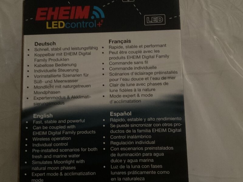 Lampe Led / EHEIM Led control