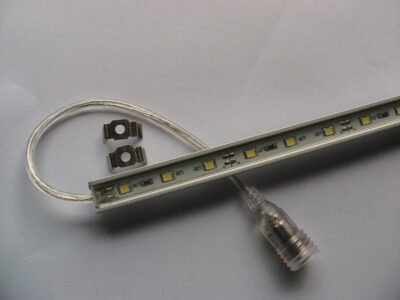 1 barre rampe LED 6000K 7.2W 12VCC blanc froid 50cm IP 65 lumière éclairage aquarium cuve crevettes poissons plantes