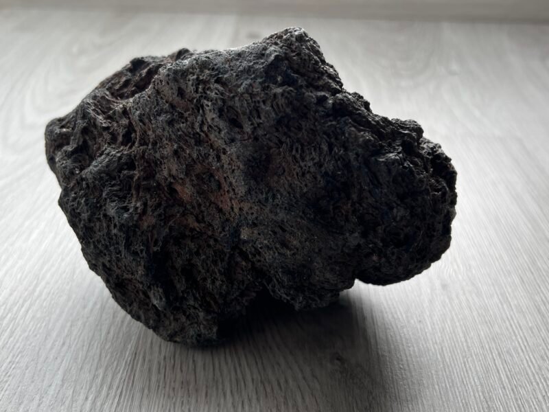 1 grosse roche volcanique Black Lava 966gr 15x9cm crevettes poissons plantes aquarium