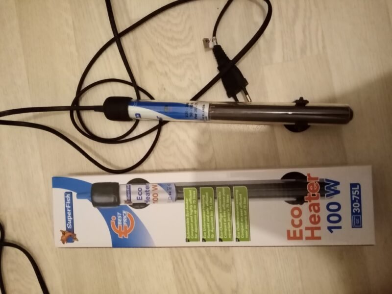 Aquarium 70L avec pompe, lumière, chauffage