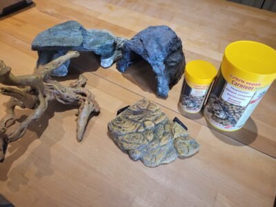 décorations et nourriture