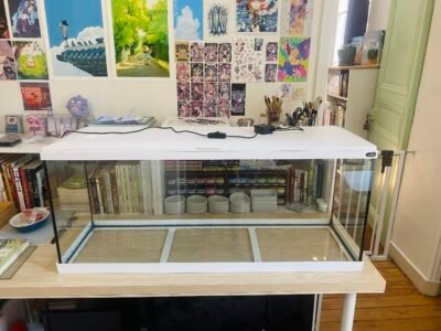 Aquarium 10L / 60L / 120L et Meuble pour 120L (achat seul ou en lot) Prix du lot : 150€