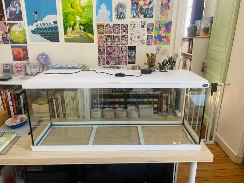 Aquarium 10L / 60L / 120L et Meuble pour 120L (achat seul ou en lot) Prix du lot : 150€